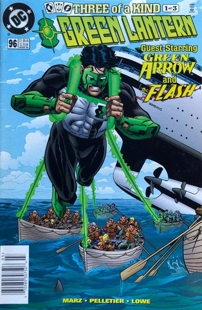 Cover for Green Lantern (DC, 1990 series) #96 [Newsstand]