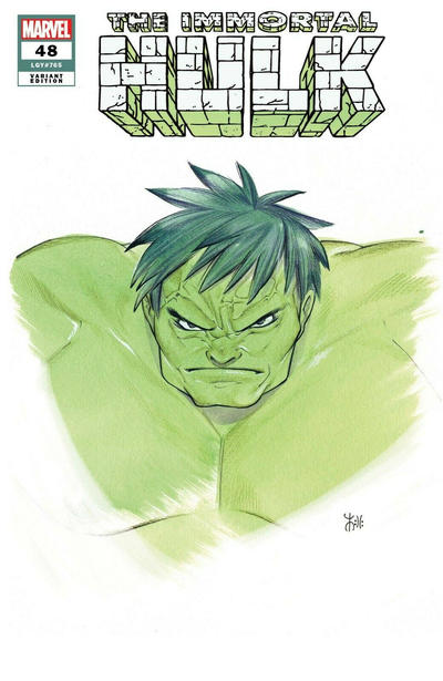 Cover for Immortal Hulk (Marvel, 2018 series) #48 [Peach Momoko 'Anime' Cover]