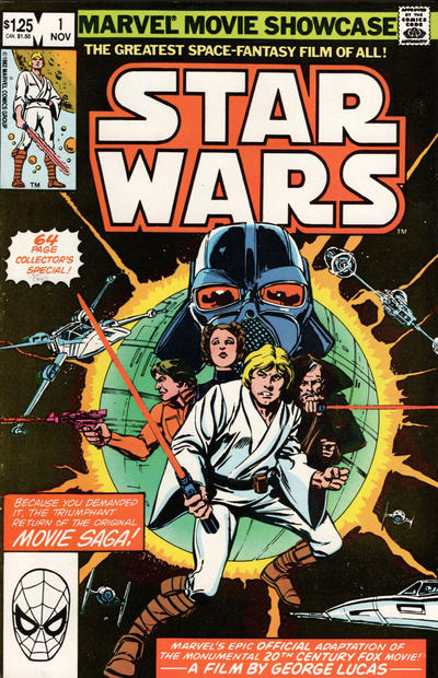 Cover for Marvel Movie Showcase (Marvel, 1982 series) #1 [Direct]