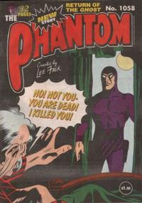 Cover Thumbnail for The Phantom (Frew Publications, 1948 series) #1058