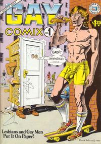 Cover Thumbnail for Gay Comix (Kitchen Sink Press, 1980 series) #1 [$1.25 First Printing]