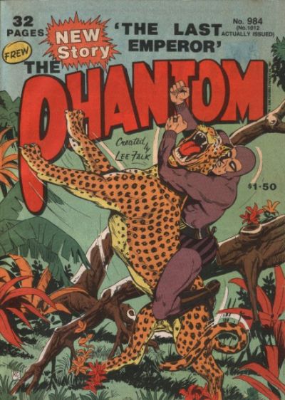 Cover for The Phantom (Frew Publications, 1948 series) #984