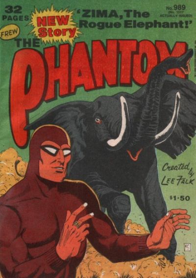 Cover for The Phantom (Frew Publications, 1948 series) #989
