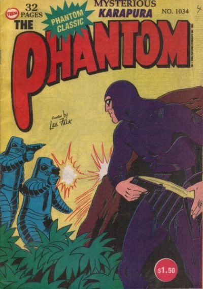 Cover for The Phantom (Frew Publications, 1948 series) #1034