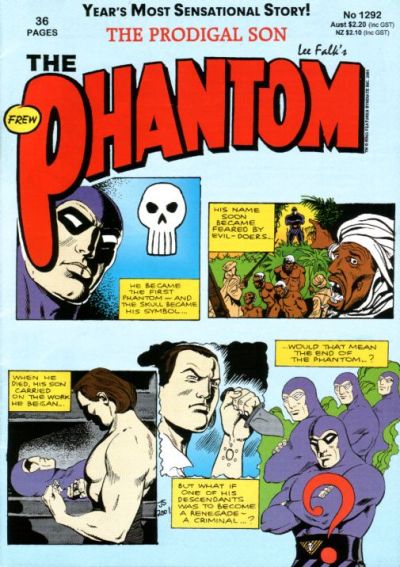 Cover for The Phantom (Frew Publications, 1948 series) #1292