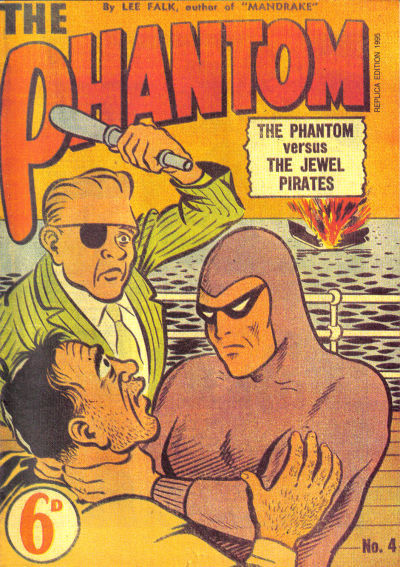 Cover for The Phantom (Frew Publications, 1948 series) #4 [Replica edition]