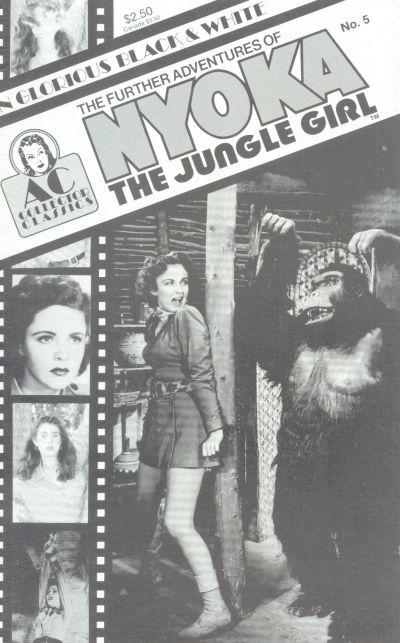 Cover for The Further Adventures of Nyoka the Jungle Girl (AC, 1988 series) #5