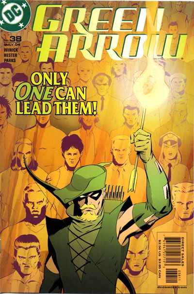 Cover for Green Arrow (DC, 2001 series) #38 [Direct Sales]