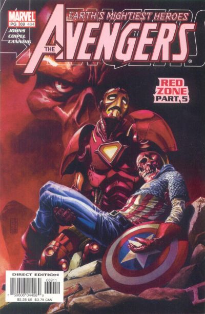 Cover for Avengers (Marvel, 1998 series) #69 (484) [Direct Edition]