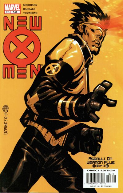 Cover for New X-Men (Marvel, 2001 series) #144 [Direct Edition]