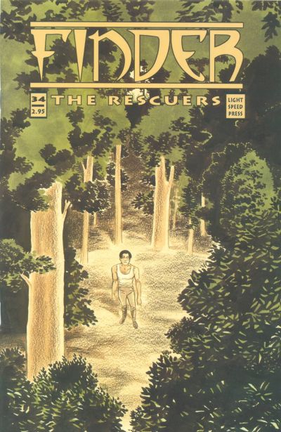 Cover for Finder (Lightspeed Press, 1996 series) #34
