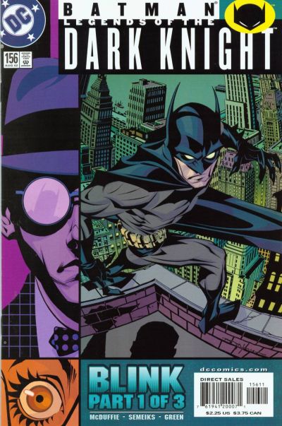 Cover for Batman: Legends of the Dark Knight (DC, 1992 series) #156 [Direct Sales]