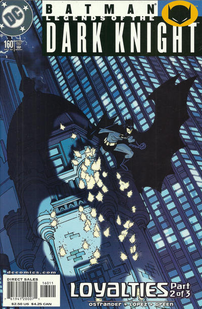 Cover for Batman: Legends of the Dark Knight (DC, 1992 series) #160 [Direct Sales]