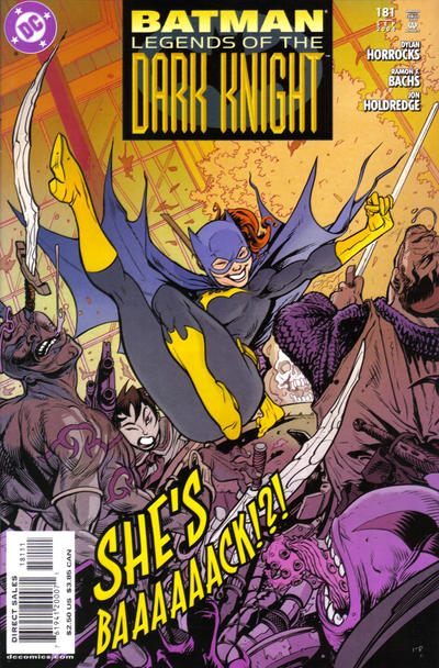Cover for Batman: Legends of the Dark Knight (DC, 1992 series) #181 [Direct Sales]