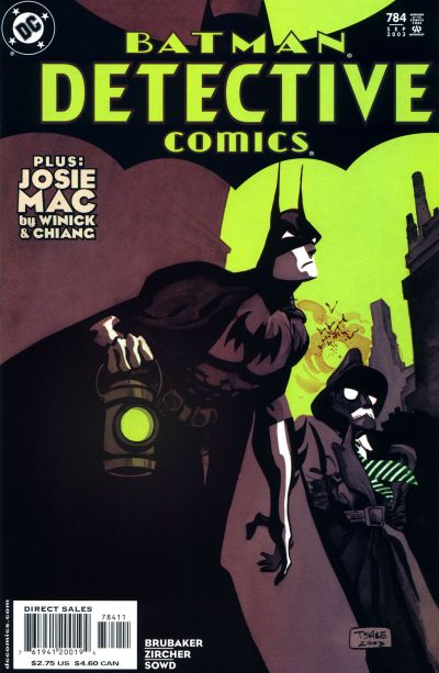 Cover for Detective Comics (DC, 1937 series) #784 [Direct Sales]