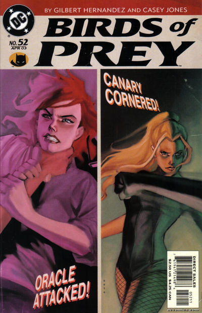 Cover for Birds of Prey (DC, 1999 series) #52