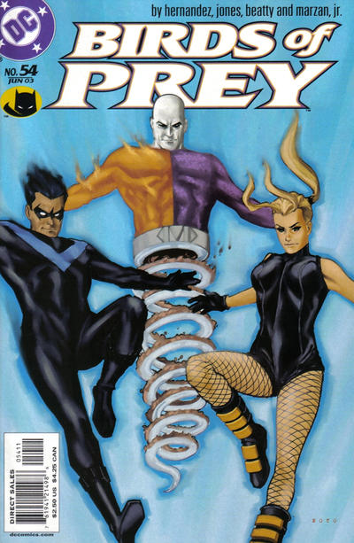 Cover for Birds of Prey (DC, 1999 series) #54 [Direct Sales]