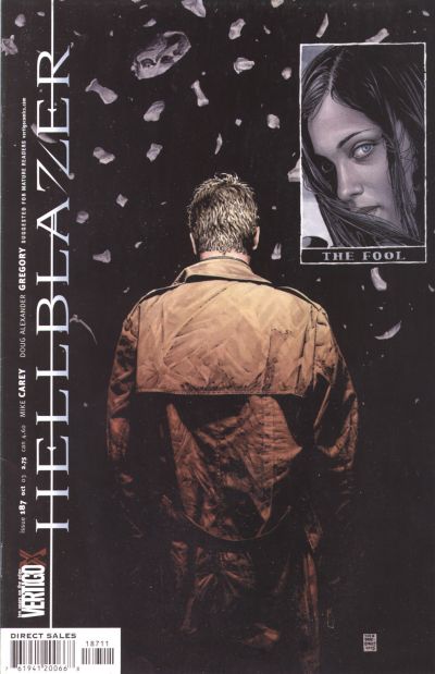 Cover for Hellblazer (DC, 1988 series) #187