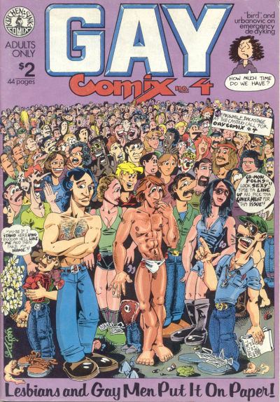 Cover for Gay Comix (Kitchen Sink Press, 1980 series) #4