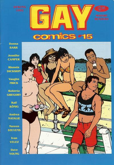 Cover for Gay Comics (Bob Ross, 1992 series) #15
