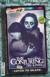 Cover Thumbnail for DC Horror Presents: The Conjuring: The Lover (2021 series) #5 [Ryan Brown VHS Tribute Cardstock Variant Cover]