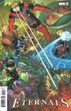 Cover for Eternals (Marvel, 2021 series) #1 [John Romita Jr. 'Hidden Gem' Cover]