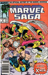 Cover Thumbnail for The Marvel Saga the Official History of the Marvel Universe (1985 series) #21 [Newsstand]