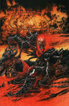 Cover Thumbnail for Ghost Rider: Return of Vengeance (2021 series)  [Unknown Comics / Comic Traders / Street Level Hero Exclusive - Kyle Hotz 'Knullified' Virgin Art]