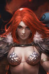 Cover Thumbnail for Red Sonja: Age of Chaos (2020 series) #2 [Limited Edition Virgin Cover Derrick Chew]