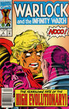 Cover for Warlock and the Infinity Watch (Marvel, 1992 series) #3 [Newsstand]