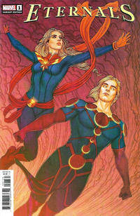 Cover Thumbnail for Eternals (Marvel, 2021 series) #1 [Jenny Frison Cover]