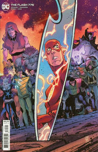 Cover Thumbnail for The Flash (DC, 2016 series) #775 [Jorge Corona Cardstock Variant Cover]