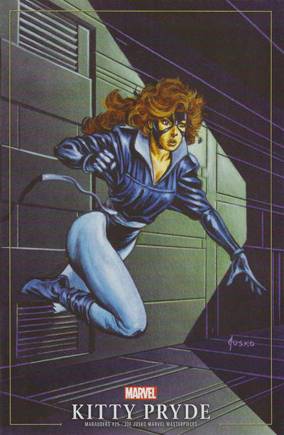 Cover for Marauders (Marvel, 2019 series) #25 [Joe Jusko 'Marvel Masterpieces Variant A Kitty Pryde']