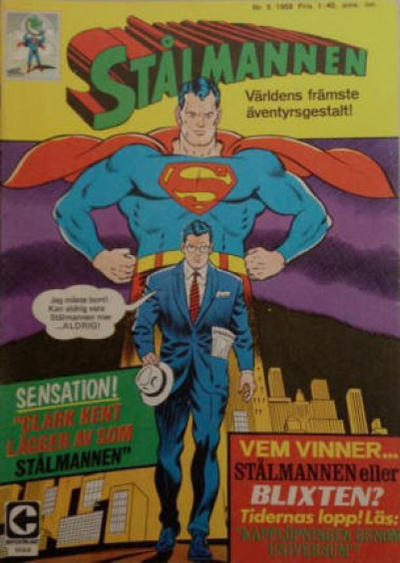 Cover for Stålmannen (Centerförlaget, 1949 series) #5/1968