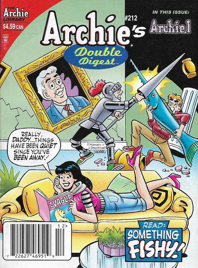 Cover for Archie's Double Digest Magazine (Archie, 1984 series) #212 [Canadian]