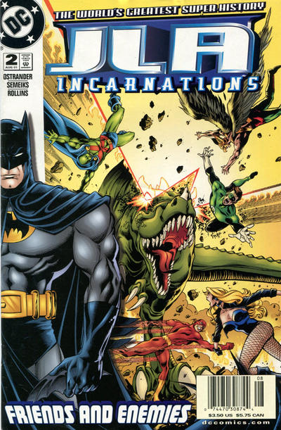 Cover for JLA: Incarnations (DC, 2001 series) #2 [Newsstand]