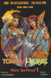 Cover Thumbnail for Tomoe-Witchblade: Fire Sermon (Crusade Comics, 1996 series) #1