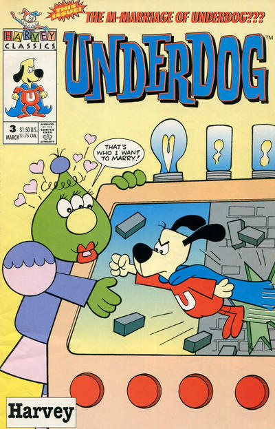 Cover for Underdog (Harvey, 1993 series) #3 [Direct]
