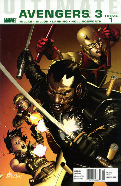 Cover for Ultimate Avengers (Marvel, 2009 series) #13 [Newsstand]