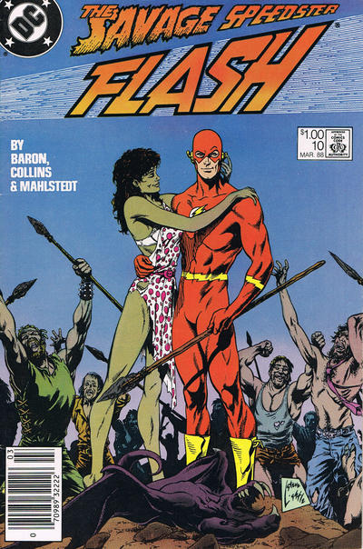 Cover for Flash (DC, 1987 series) #10 [Canadian]