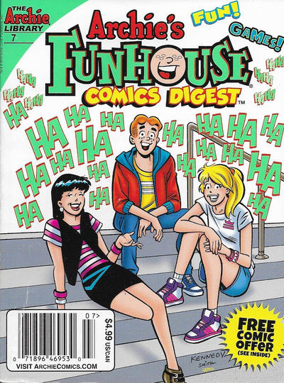 Cover for Archie's Funhouse Double Digest (Archie, 2014 series) #7