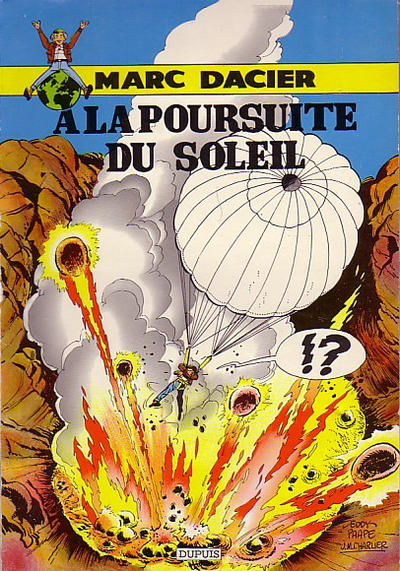 Cover for Marc Dacier (Dupuis, 1960 series) #2 - A la poursuite du soleil