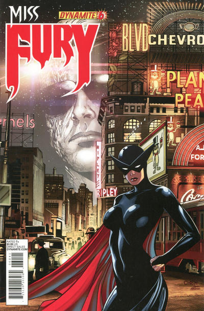 Cover for Miss Fury (Dynamite Entertainment, 2013 series) #6 [Cover D Sean Chen]