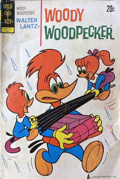 Cover for Walter Lantz Woody Woodpecker (Western, 1962 series) #124 [20¢]