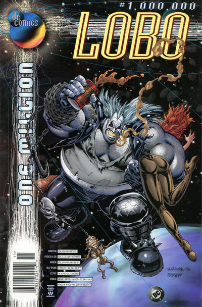 Cover for Lobo (DC, 1993 series) #1,000,000 [Newsstand]