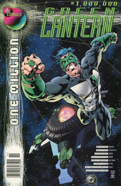 Cover for Green Lantern (DC, 1990 series) #1,000,000 [Newsstand]