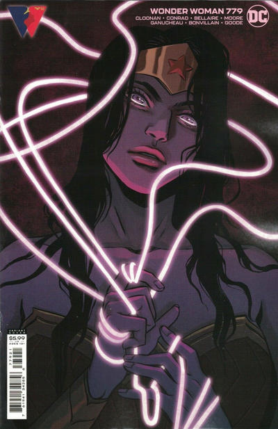 Cover for Wonder Woman (DC, 2016 series) #779 [Becky Cloonan Cardstock Variant Cover]