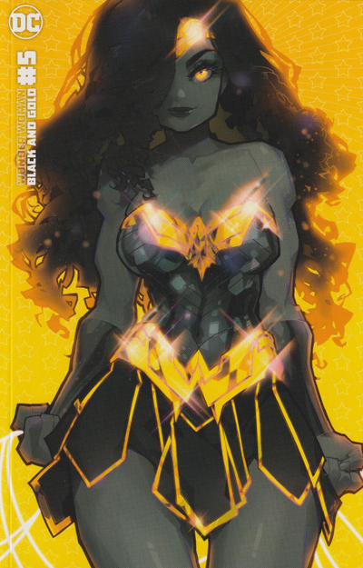 Cover for Wonder Woman Black & Gold (DC, 2021 series) #5 [Rose Besch Variant Cover]