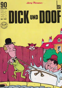 Cover Thumbnail for Dick und Doof (BSV - Williams, 1965 series) #61