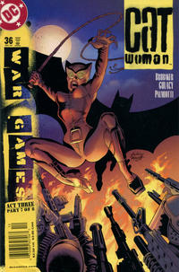 Cover for Catwoman (DC, 2002 series) #36 [Newsstand]